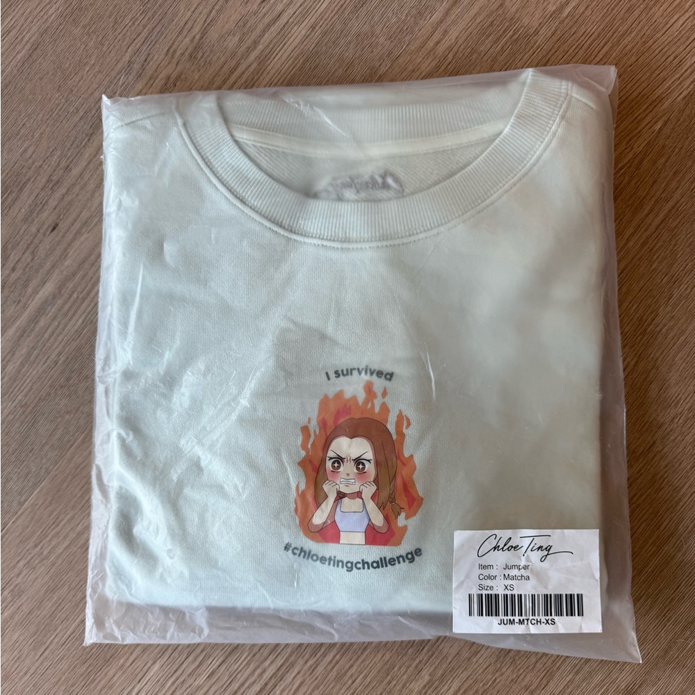 Chloe Ting Official Sweatshirt NWT